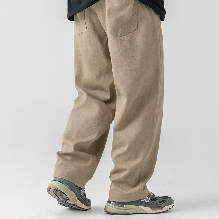 P0029 Japanese Straight Loose Vintage Casual Pants