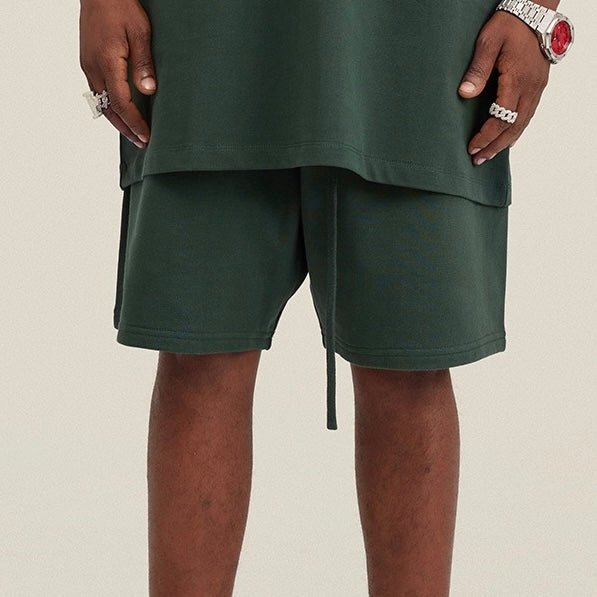 P0091 American style casual quarter short sweatpants