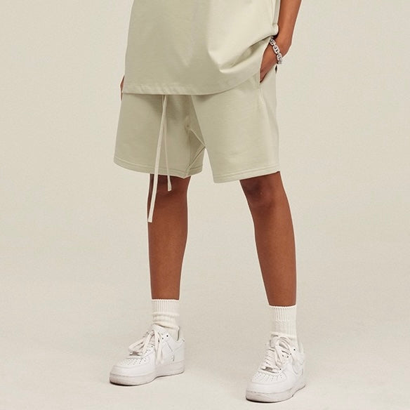 P0091 American style casual quarter short sweatpants