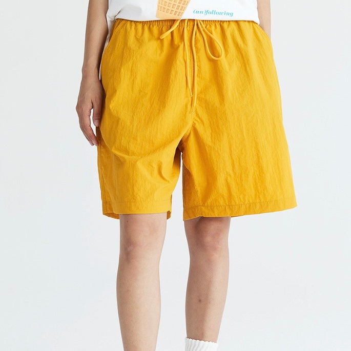 P0098 Dopamine colour casual breathable oversize sports shorts