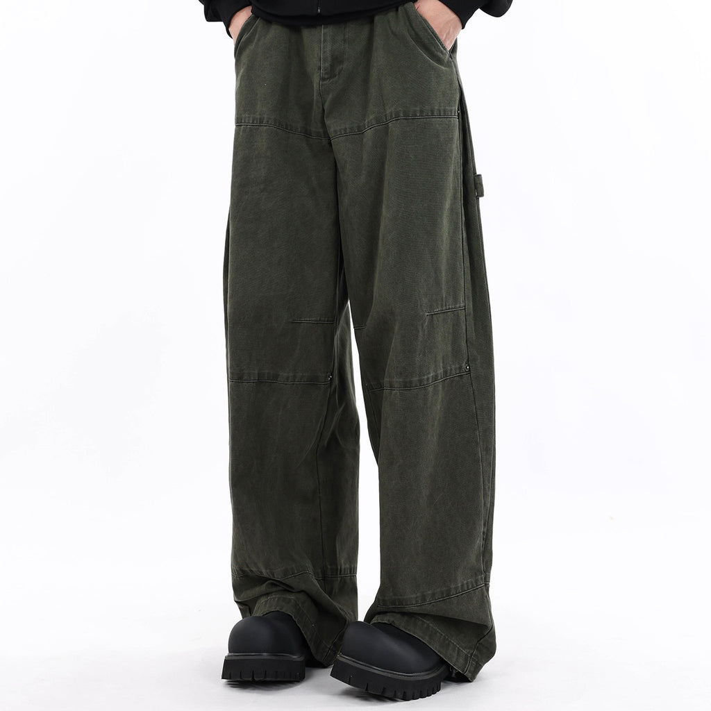 P0159 American Vintage A-line straight cargo jean