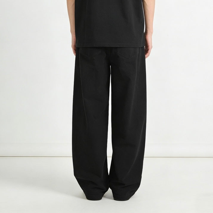 P0218 Japanese Style Simple Retro Casual Versatile Cargo Pants