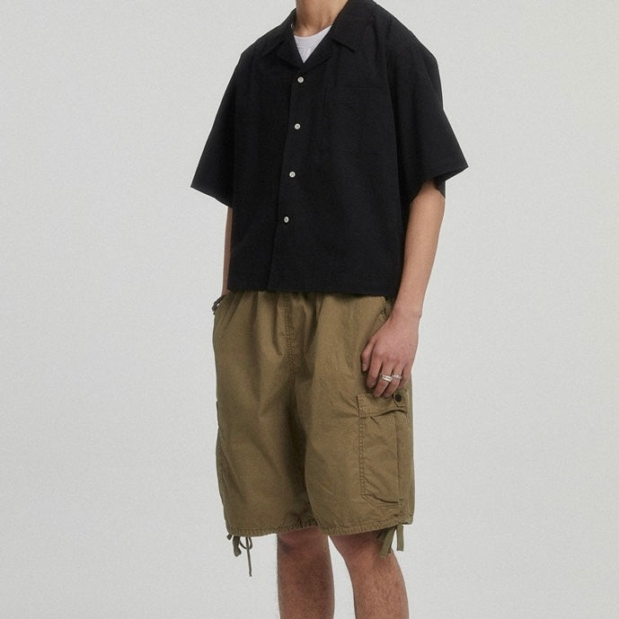 S0330 American retro cleanfit short-sleeved shirt