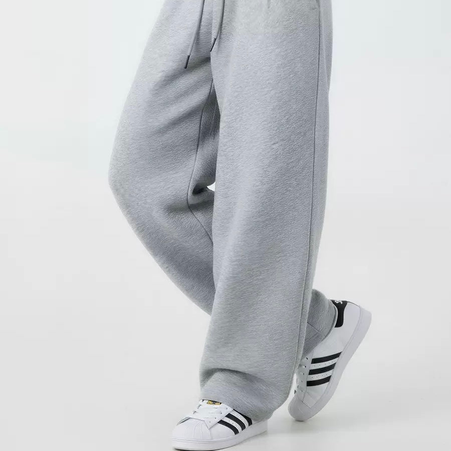 P0228 American-style retro curved-blade casual sweatpants