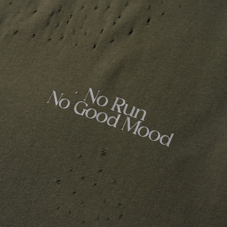 S0459 American-style distressed pure cotton reflective sports T-shirt