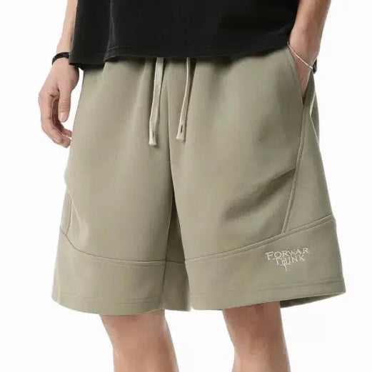 P0229 American-style retro curved-blade casual sweatpants