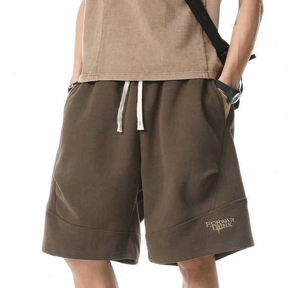 P0229 American-style retro curved-blade casual sweatpants