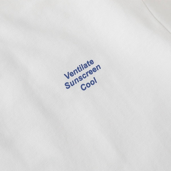 S0461 American retro striped short-sleeved shirt