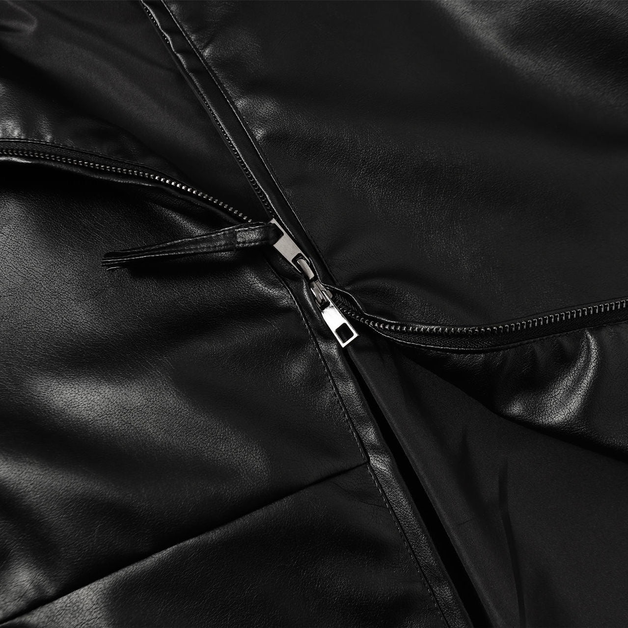 S0462 American-style trendy PU leather jacket