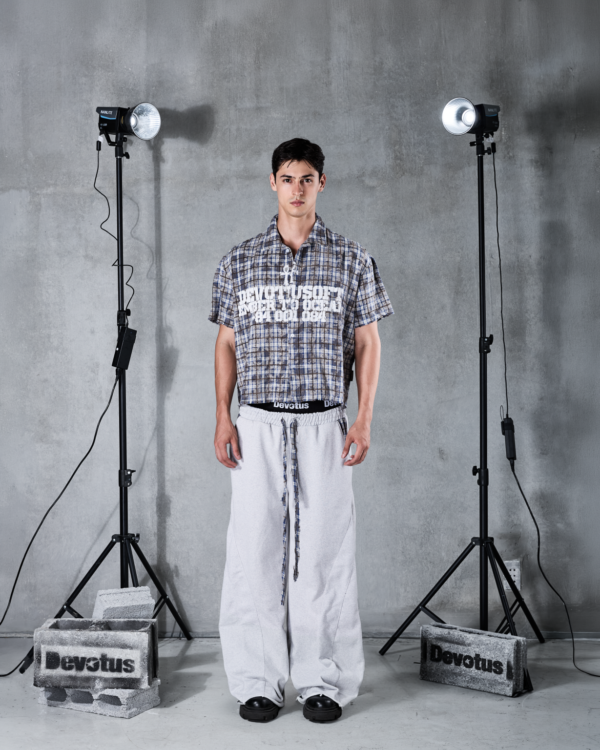 DV001 DEVOTUS SEA SHIRT – GREY