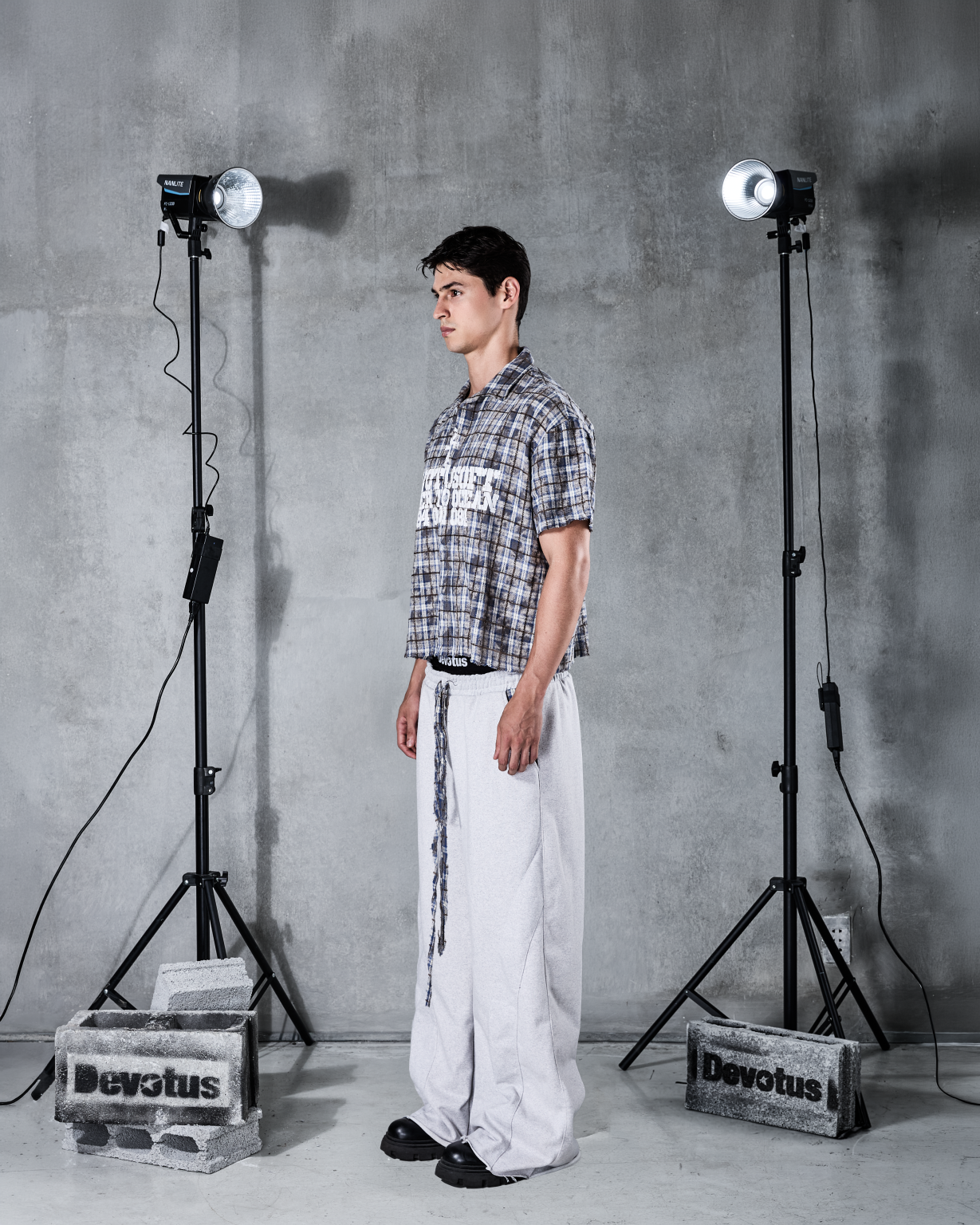 DV001 DEVOTUS SEA SHIRT – GREY