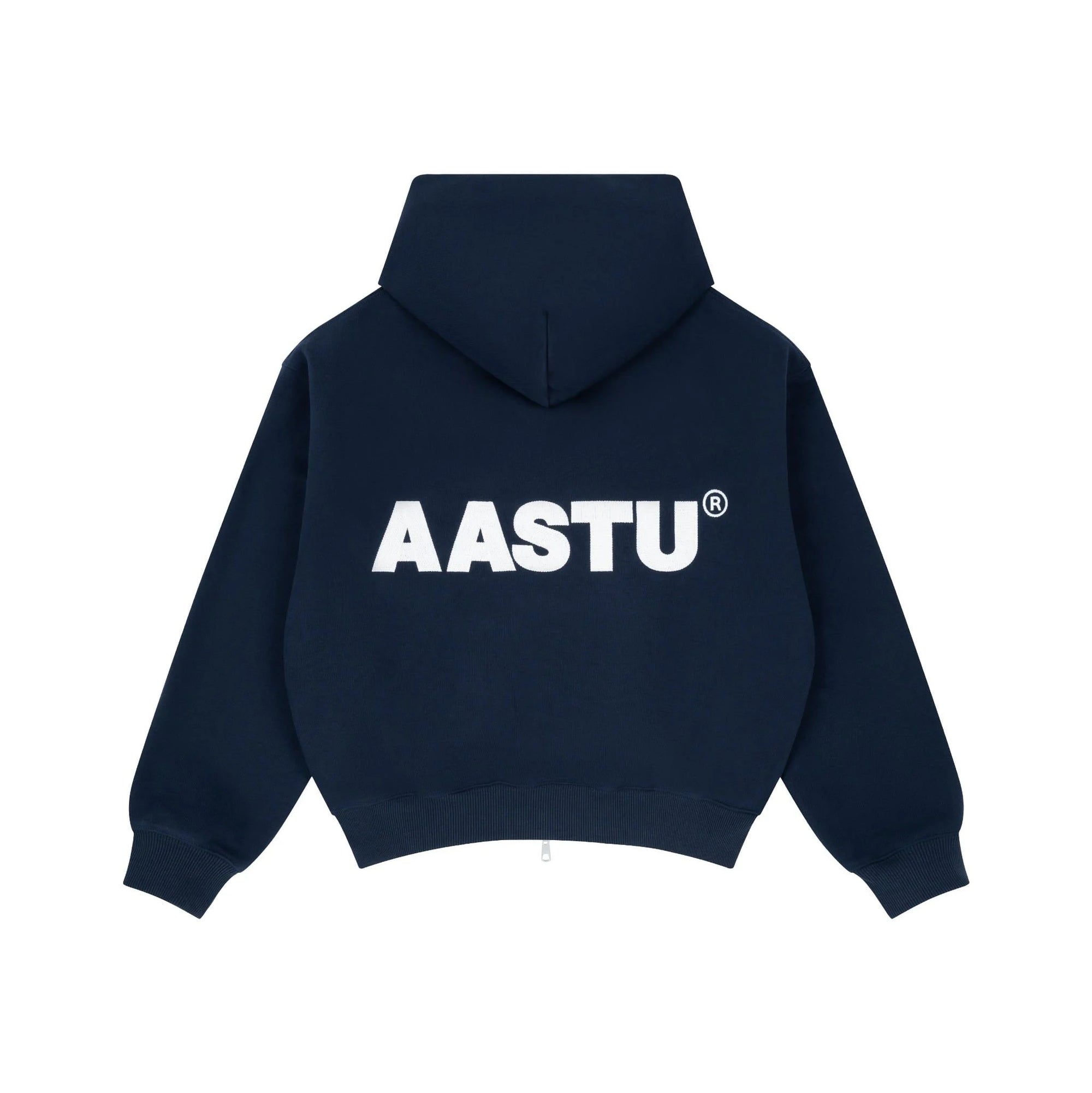 AA004 AASTU LOGO HOODIE VJPPRO ZIP // NAVY