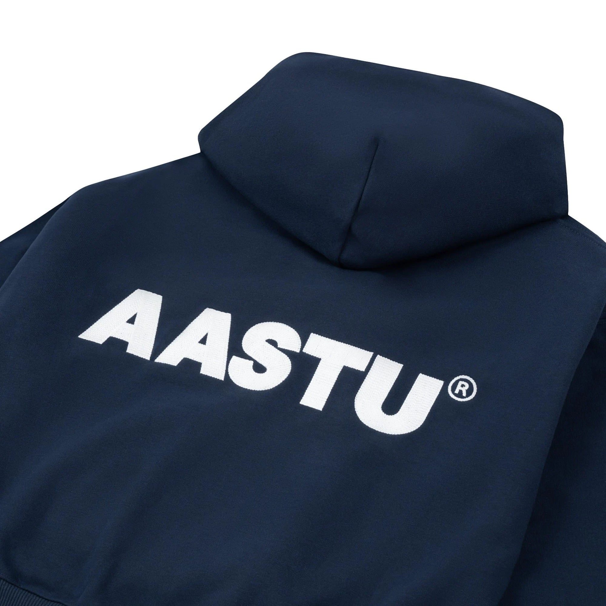 AA004 AASTU LOGO HOODIE VJPPRO ZIP // NAVY