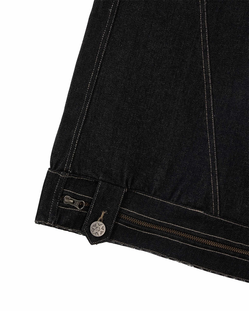 IS010 Insane® Smoke Raw Denim Jorts