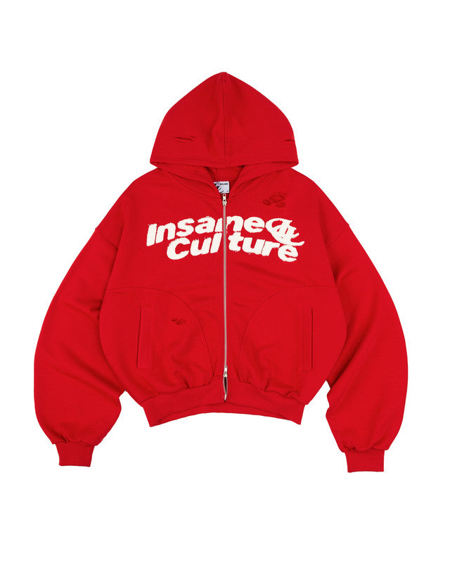 IS015 Insane® Static Noise Hoodie Zip