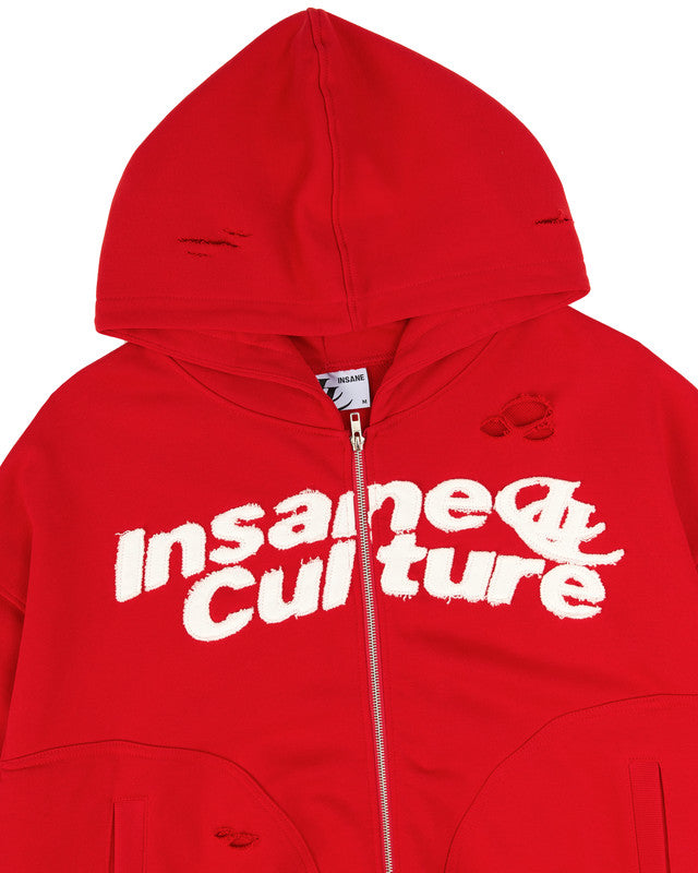 IS015 Insane® Static Noise Hoodie Zip