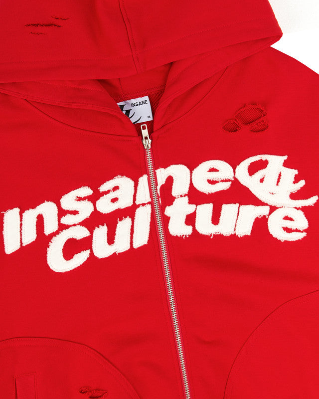 IS015 Insane® Static Noise Hoodie Zip