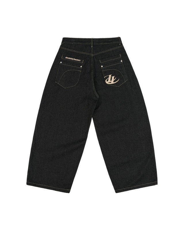 IS011 Insane® Dual Realm Denim Pants - Black