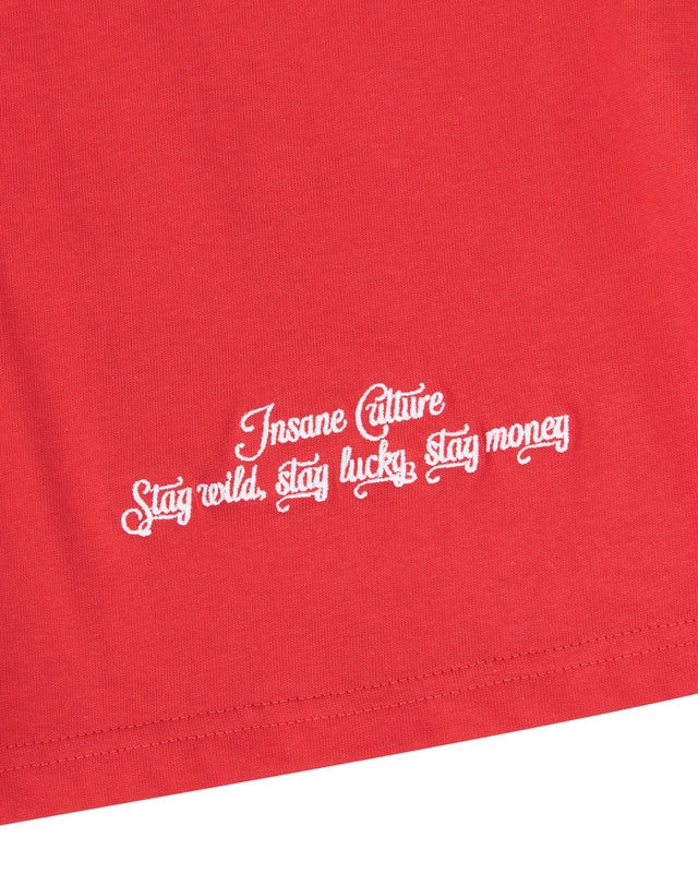 IS012 Insane® Twin Horse Tee - Red