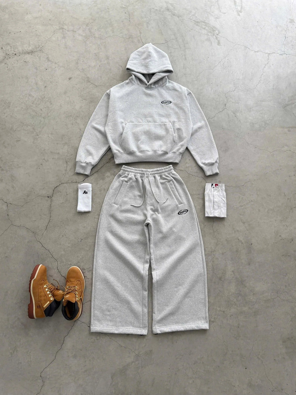 AA003 AASTU ELIP HOODIE // GREY