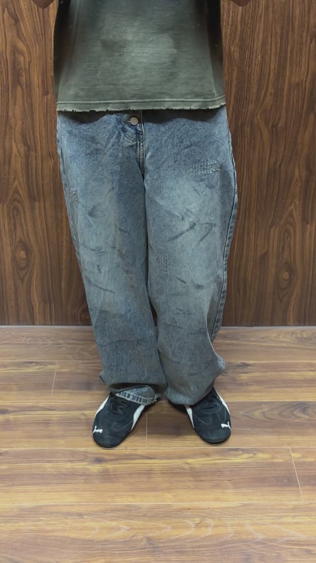 FB002 FABRICLISM WASHED 4-BUTTONS FBLS