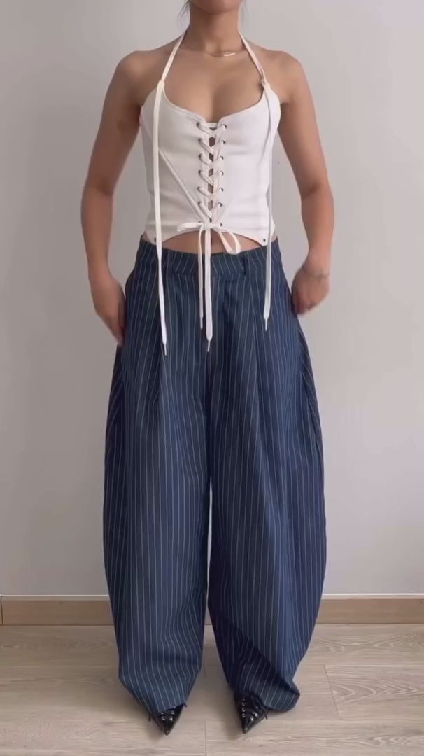 PP003 PP STRIPED PANTS