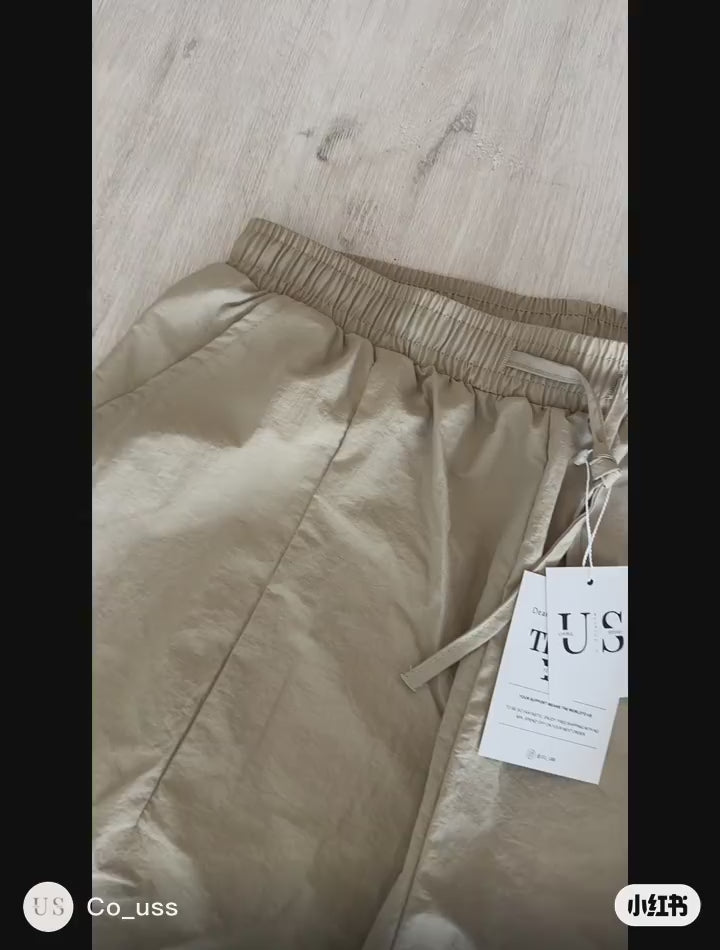 P0001 Outdoor loose-fitting three-dimensional pockets cargo pants