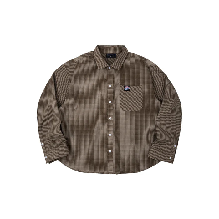 PP006 Gingham Oversize Shirt