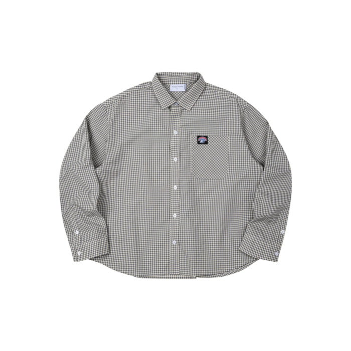 PP006 Gingham Oversize Shirt