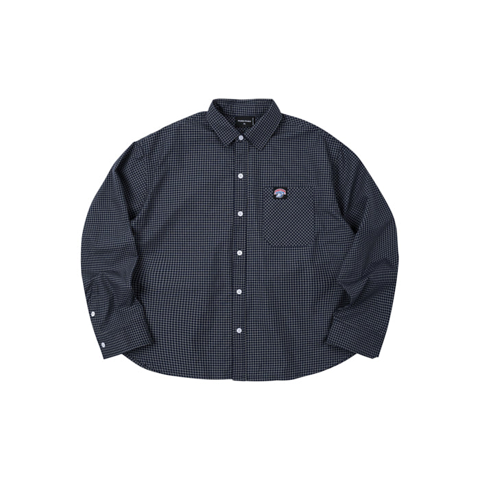 PP006 Gingham Oversize Shirt